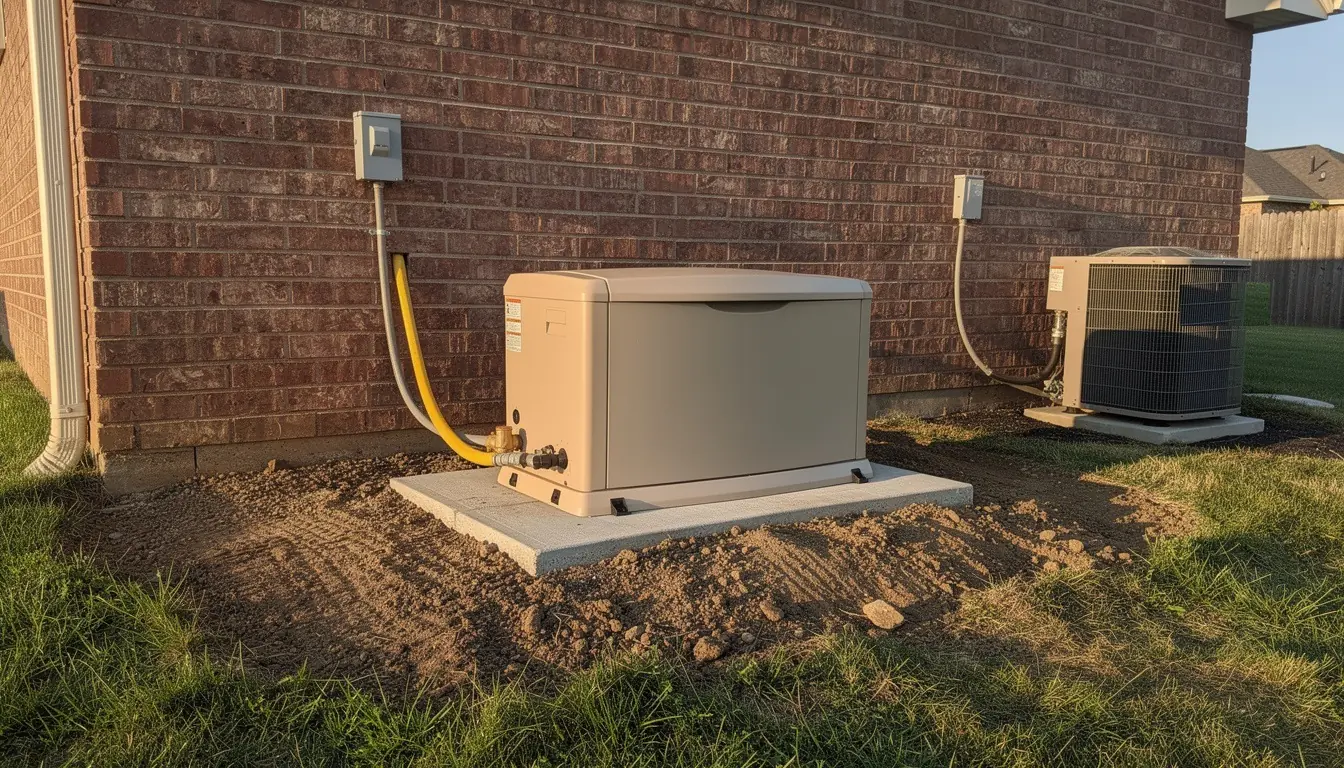 Standby Generator Installation — Prodigy Plumbing